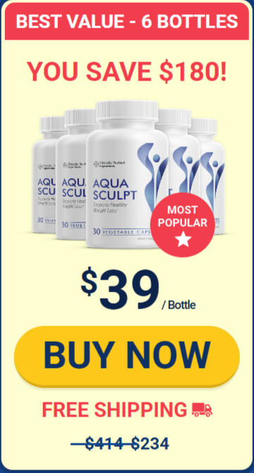 aquasculpt 6 bottle